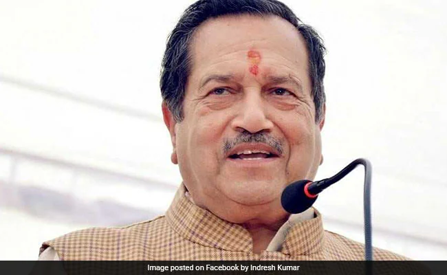 मुसलमान इस देश के किराएदार नहीं, बल्कि मूल नागरिक हैं” — RSS नेता इन्द्रेश कुमार का बयान चर्चा में
